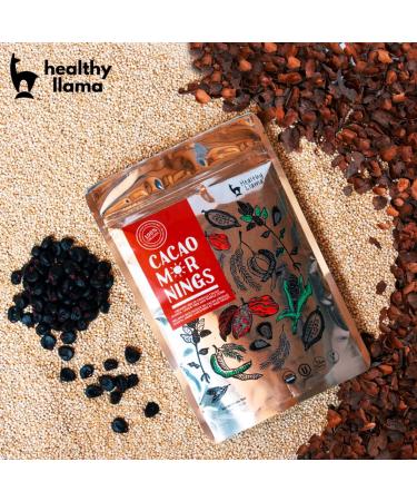 Cacao Mornings (organic mix of Criollo Cacao purple corn quinoa and carob tree)