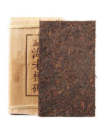 HQZM Yunnan Old Tree Puer Tea 1000g3527oz Menghai Old Stem Mature Tea Overflowing Oud Aroma