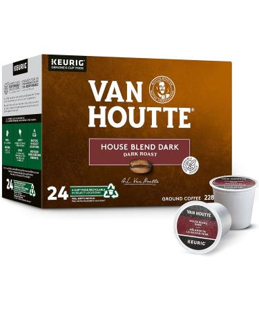 Van Houtte House Blend Dark K-Cup Coffee Pods 24 Count For Keurig Coffee Makers House Blend Dark 1 Count ( Pack of 24 ) - Buy Online on GoSupps.com