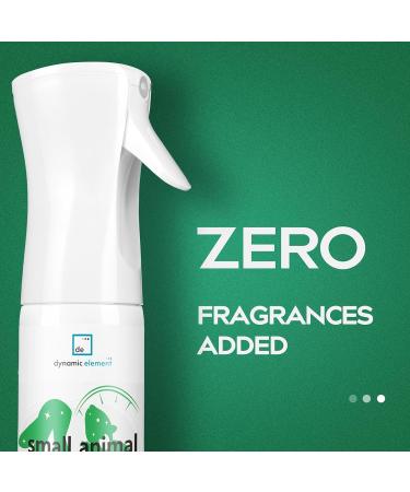 Small Animal Cage Deodorizer Spray 266ml - Unscented Mineral-Based Formula for Eliminating Urine Smell from Hamsters, Rabbits, Guinea Pigs - Buy Online on GoSupps.com