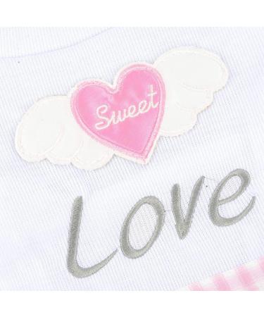 SELMAI Sweet Heart Shirt Princess Plaid Tiered Dress for Small Dog Cat Puppy Summer Outfits Wedding Birthday Party Costume Yorkie Chihuahua Shih Tzu Clothes Pink S - Buy Online on GoSupps.com