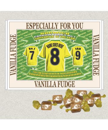 Norwich Football Shirt Personalised Gift Boxed Sweets Choice of Sweets - Buy Online on GoSupps.com