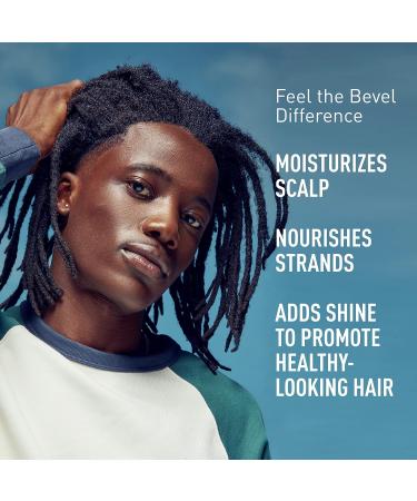 Bevel Essentials 3-in-1 Hair & Scalp Styling Oil for Curly Hair - Tea Tree, Jojoba & Jamaican Black Castor Oil - 3.4 fl oz | Father's Day Gift - Buy Online on GoSupps.com