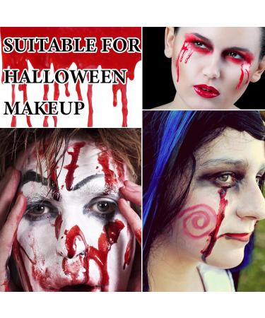 Halloween Fake Blood Spray - Realistic Washable Blood Splatter for Costumes SFX Makeup Kit for Zombie Vampire Monster & Scary Clown Dress Up - Buy Online on GoSupps.com