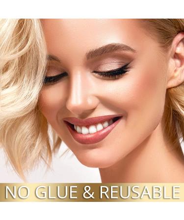 Magnetic Eyelash Kit - 5 Pairs of Natural Look Magnetic Lashes with Magnetic Eyeliner - No Glue Needed - Buy Online on GoSupps.com