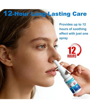 GIGAHEAL Nasal Decongestant Spray - Relieves Blocked Nose Headache & Sinus Pressure (30ml) - Buy Online on GoSupps.com