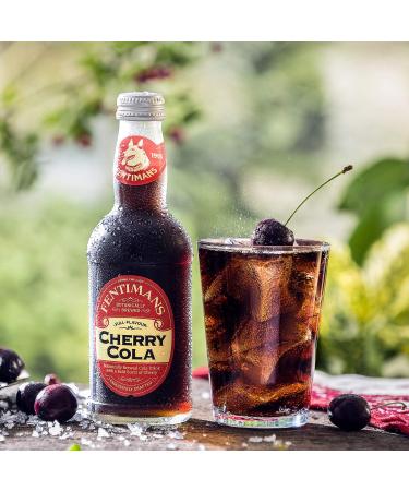 Fentimans Cherry Cola 275ml (Pack of 12) & Traditional Victorian Lemonade 275 ml (Pack of 12) - Buy Online on GoSupps.com