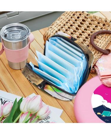 Cat Unicorn Dog Storage Bag for Women & Girls | Portable Period Pocket for Menstrual Cups | Ideal for Travel & Organization - Buy Online on GoSupps.com