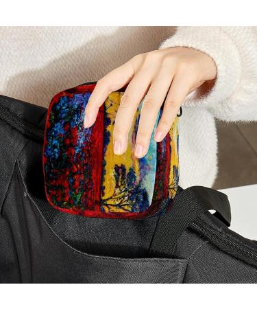 Portable Women's Menstrual Cup & Napkin Storage Bag - Zippered for Teens & Women | Eco-Friendly & Stylish - Buy Online on GoSupps.com