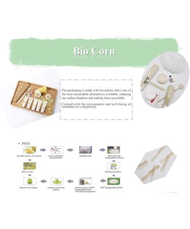 Travel Size Conditioner - 200 Pack Hotel Toiletries (1.1oz/30ml) | Eco-Friendly Degradable Cornstarch Tubes - Buy Online on GoSupps.com