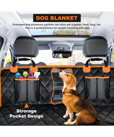 Mrwizms Waterproof Dog Car Back Seat Blanket - Scratch-Resistant Non-Slip for All Cars Vans & SUVs - Buy Online on GoSupps.com