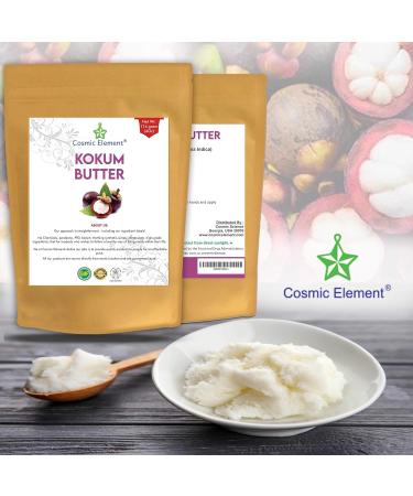 Kokum Butter 4 Oz - Scent-Free Ideal for Soap Lotion Bars Lip Balm & Body Butter - Buy Internationally - Buy Online on GoSupps.com