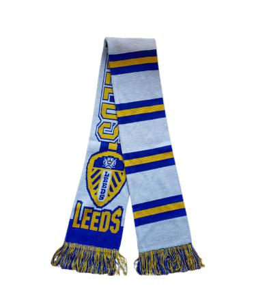 Leeds United FC | Soccer Fan Scarf | Premium Acrylic Knit