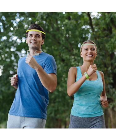 12 Pack Thin Slipproof Sports Hair Bands for Women & Men - Elastic Headbands for Fitness Yoga Running & Football - Buy Online on GoSupps.com