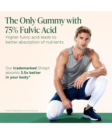 10-in-1 Alpha Shilajit Gummies | 4000 mg Pure Himalayan Shilajit with Tongkat Ali & Maca Root | for Men & Women | ShilAbsorb Bioavailability Tech | Sugar-Free, Vegan | 120 Gummies Alpha 120 Count (Pack of 1) - Buy Online on GoSupps.com