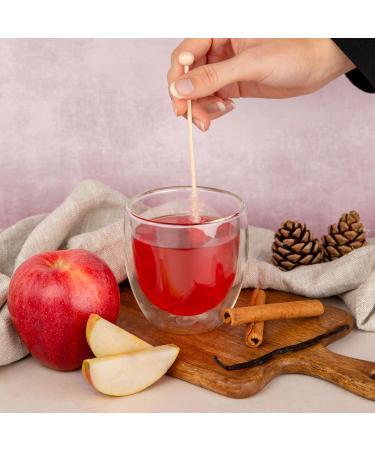Teeverliebt - Hot Baked Apple Winter Edition Fruit Tea 100 g | Loose Fruit Tea | Delicious Winter Tea Mix Ideal as a Gift - Buy Online on GoSupps.com
