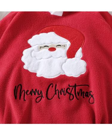 PythJooh Baby Christmas Romper | Merry Santas Hoodie Costume for Infants 0-24M - Buy Online on GoSupps.com