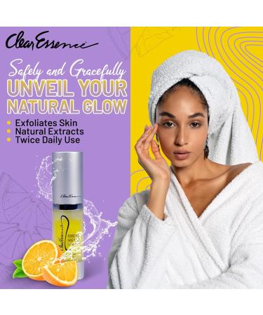 Clear Essence Lemon Plus Vitamin C Fade Serum - Hydroquinone-Free | Even Skin Tone Fade Dark Spots Flawless Complexion | 0.5 Oz Safe for All Skin Types - Buy Online on GoSupps.com
