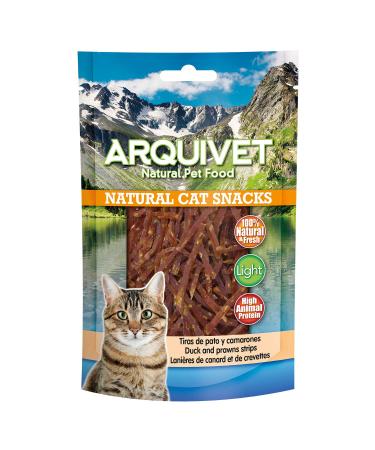 Arquivet Duck and Shrimp Strips, 50 g, 1 piece (Pack of 1)