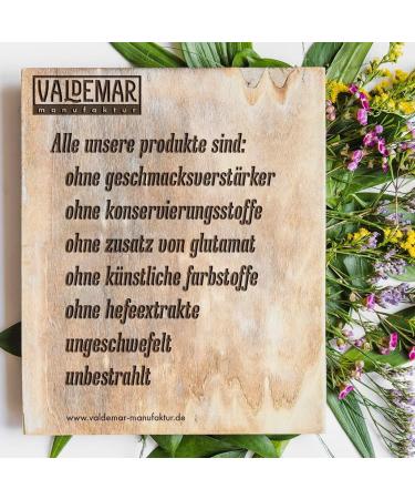  Valdemar VALDEMAR MANUFAKTUR LEMONGRASS TEA 100g (Cymbopogon citratus lemongrass) - hand-packed in Germany - Buy Online on GoSupps.com