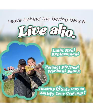 Alio Choco Mint Protein Bar - Allergen Free Vegan Gluten Free Nut Free Low Calorie - 12 Bars | Non-GMO Kosher Plant Based Snack - Buy Online on GoSupps.com