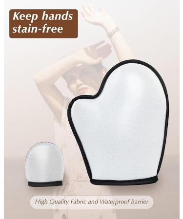3-in-1 Self Tanning Mitt Applicator Kit with Back Lotion Applicator - Ultra Soft Glove for Self-Tan Application - Buy Online on GoSupps.com