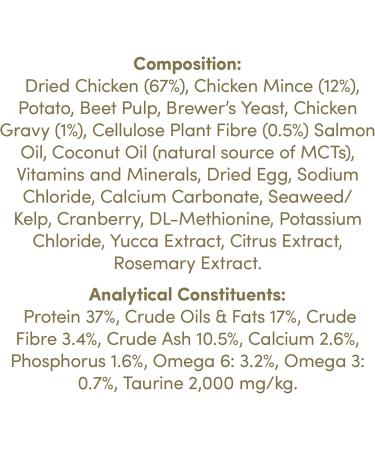 Applaws Grain-Free Cat Dry Food with Chicken for Adults & Seniors - 7.5kg Natural Nutrition - Buy Online on GoSupps.com