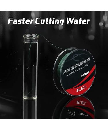 RUNCL PowerBraid 4/8/9 Strands Braided Fishing Line 300/500/1000Yds - Seamless Weaving & Enhanced Coating Tech - Zero Stretch, High Sensitivity - Smaller Diameter - Moss Green 15LB (6.8kg) - Buy Online on GoSupps.com