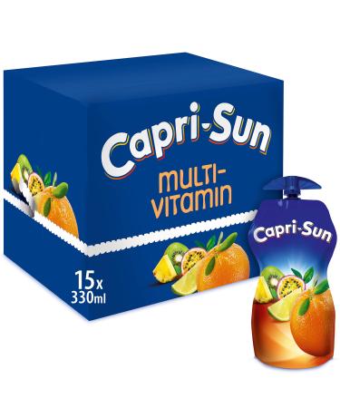 Capri de soleil Capri de soleil multi Vitamin 15 Box, (15 x 330 ml)