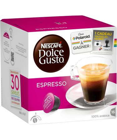 NESCAF Dolce Gusto Espresso 16 Capsules 96 g - Lot de 3 - Buy Online on GoSupps.com