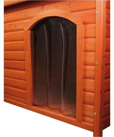 TRIXIE Plastic Dog House Door - 9.25 x 14 inch | Peaked Roof Pet Products - Buy Online on GoSupps.com