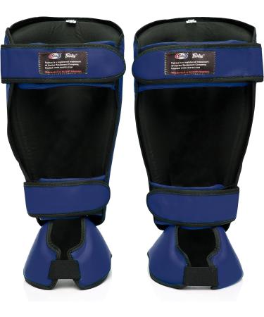 Fairtex Muay Thai Shin Guards SP7 Black - Medium Size for Muay Thai MMA K1 - Buy Online on GoSupps.com