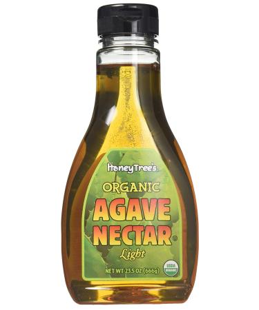 Honey Tree Organic Light Agave Nectar, 23.5 Ounce
