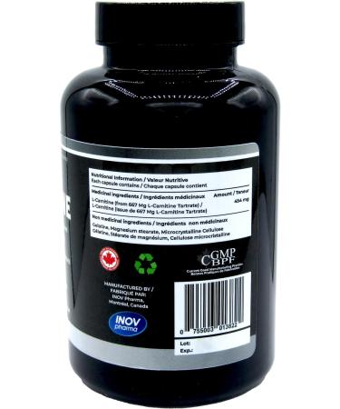 Vegan friendly Carnitine capsules 667mg 180 count to boost muscle recovery repair tissue performance and delay fatigue during physical activity. - Buy Online on GoSupps.com