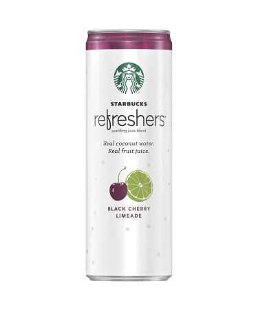 Starbucks RTD Energy Drink Refreshers Variety Pack - 12oz Sleek Cans (12 Pack) - Buy Online on GoSupps.com