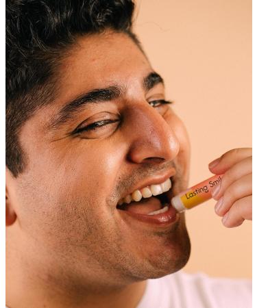 Lasting Smiles Organic All Natural Lip Balm for Severely Dry & Chapped Lips - Fruity Chapstick Kit with Vitamin E - Variety 4 Pack - Buy Online on GoSupps.com