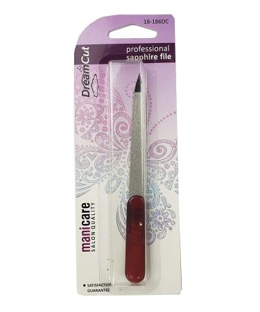Double Sided Sapphire Nail File for Professional Manicure & Pedicure by DreamCut - Buy Online on GoSupps.com