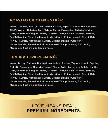 Sheba Perfect Portions Cuts in Gravy Wet Cat Food Variety Pack - Chicken and Turkey - 2.6 oz (12 Pack) - Buy Online on GoSupps.com