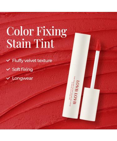LOVB Color Fixing Stain Tint 0.17 oz - 04 Soft Milktea | Blur Velvet | Lightweight & Smudge-Resistant Formula - Buy Online on GoSupps.com