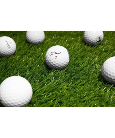 Clean Green Golf Balls | Recycled Titleist NXT & NXT Tour S Mix Golfballs - 12 Pack with Mesh Bag - Buy Online on GoSupps.com