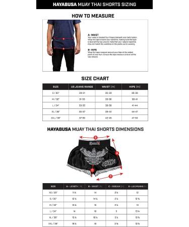 Hayabusa Falcon Muay Thai Shorts - Small Black | Premium Quality - Buy Online on GoSupps.com