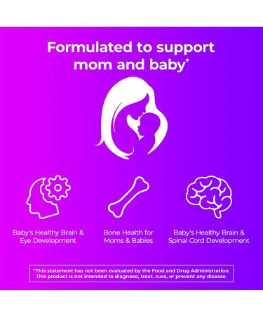 One A Day Women's Prenatal 1 Multivitamin with Vitamin A, C, D, B6, B12, Iron, Omega-3 DHA & More - 60 Count for Before, During & Post Pregnancy - Buy Online on GoSupps.com