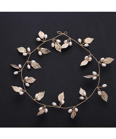 Elegant Pearl and Rose Gold Hair Accessories for Brides | Bridal Jewelry & Headbands - Buy Online on GoSupps.com