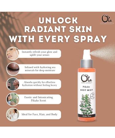 Ola Pikake Scented Deep Sea Mist - 4 Fl Oz Pikake 4 Fl Oz - Buy Online on GoSupps.com