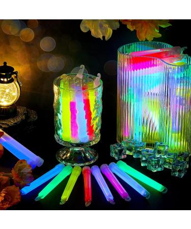 80-Pack 6 Inch Glow Sticks - Long-Lasting Bright Light Sticks for Emergencies, Camping, and Parties - Up to 10 Hours of Duration - Buy Online on GoSupps.com