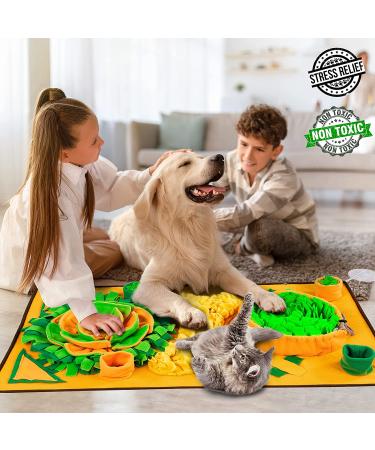 Interactive Snuffle Mat for Small to Medium Dogs, Puppies & Cats - Enrichment Toy for Boredom, Stimulation, and Stress Relief - Buy Online on GoSupps.com