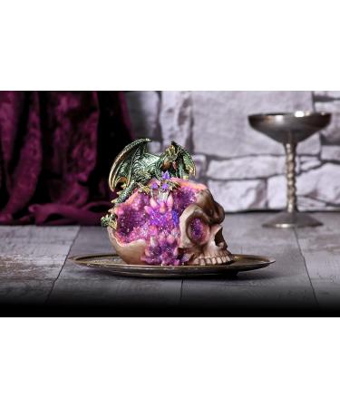 Nemesis Now Crystalline Cranium 15.7cm Pink - Unique and Stunning Home Decor Piece - Buy Online on GoSupps.com