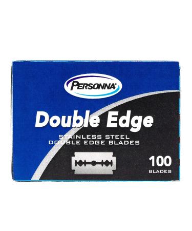 Personna DE Double Edge Razor Blades - 100 Count Pack of 1 | Best Quality Blades for Smooth Shave - Buy Online on GoSupps.com