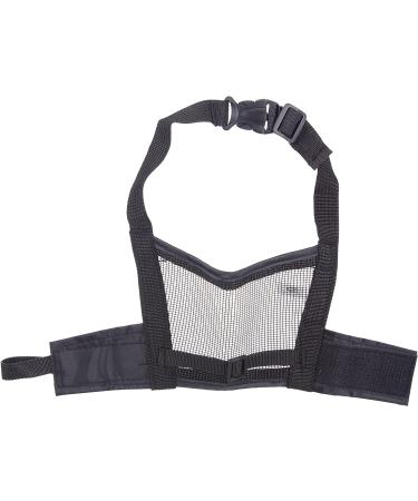 Buy Trixie 19263 Muzzle with Mesh Insert - Polyester Size M Black | International Shipping Available - Buy Online on GoSupps.com