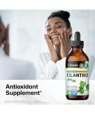 BIO KRAUTER Cilantro 100 Capsules & Cilantro Tincture 4 Fl. Oz. - Buy Online on GoSupps.com